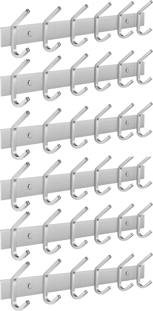 SAYONEYES Coat Rack Wall Mount with Double Hooks for Hanging